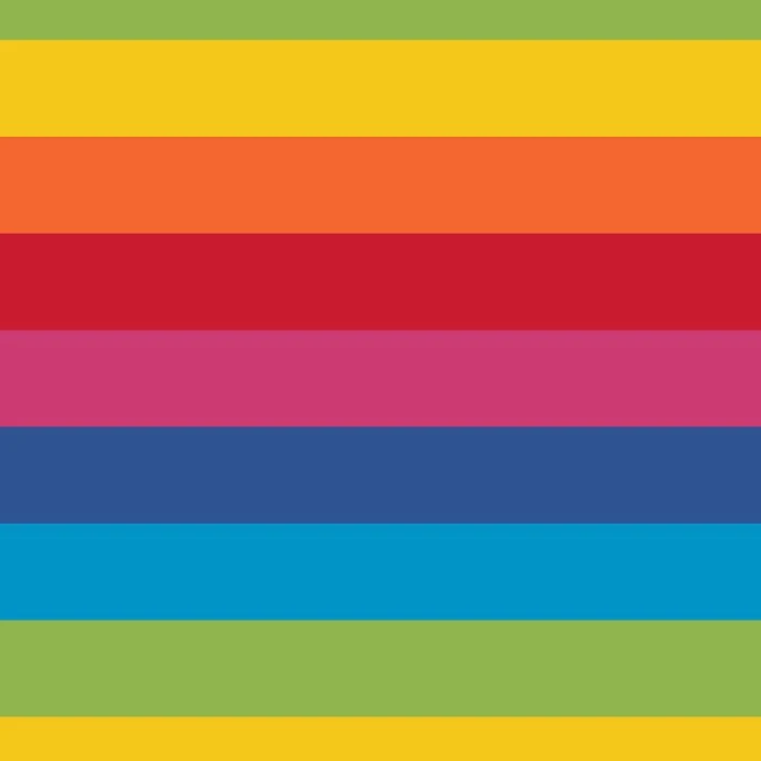 Jersey Stoffe Regenbogenstreifen breit
