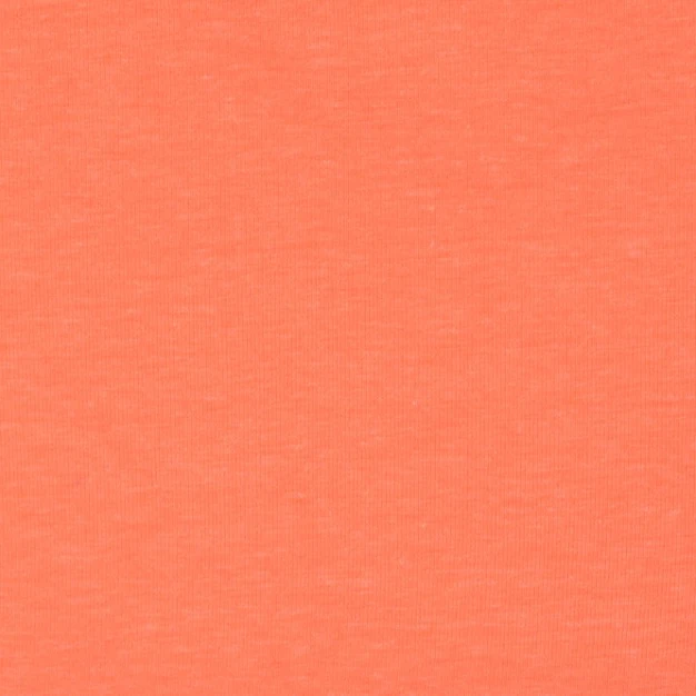 Jersey Stoff Uni - Neon Orange 0,45m