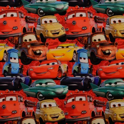 Jersey Stoffe Disney Cars Autos 