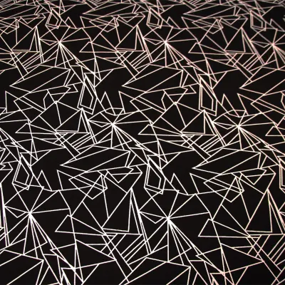 Jersey Stoffe Origami Computer Striche