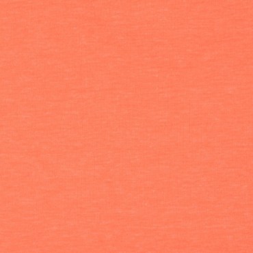 Jersey Stoff Uni - Neon Orange