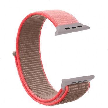 Loop Armband Sport für Apple Watch Neon Pink 38mm / 40mm  / 41mm